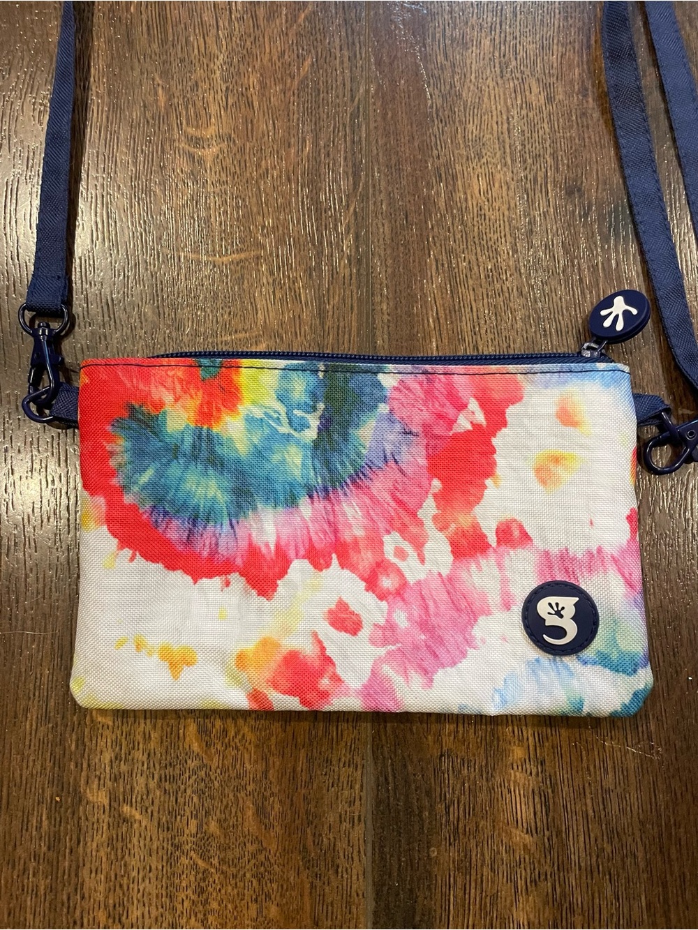 Gecko-brand-Swim team Women’s Tie-Dye Crossbody Pouch - Multicolor